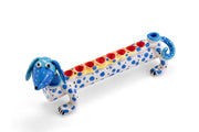 Israel Museum Menorahs Handmade Spotted Dog Menorah by Israel Museum