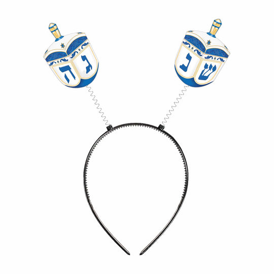 Dreidel Bopper Headband for Adults