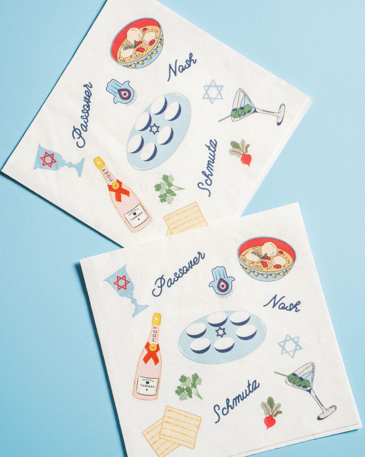 The Nosh Table - Passover Disposable Dinner Napkins - Set of 20 - ModernTribe