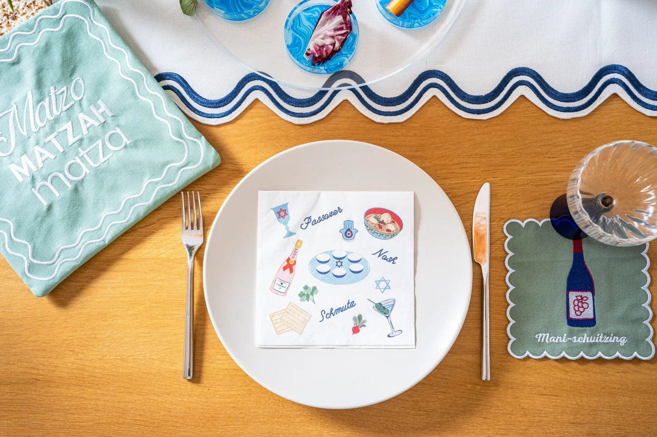 The Nosh Table - Passover Disposable Dinner Napkins - Set of 20 - ModernTribe