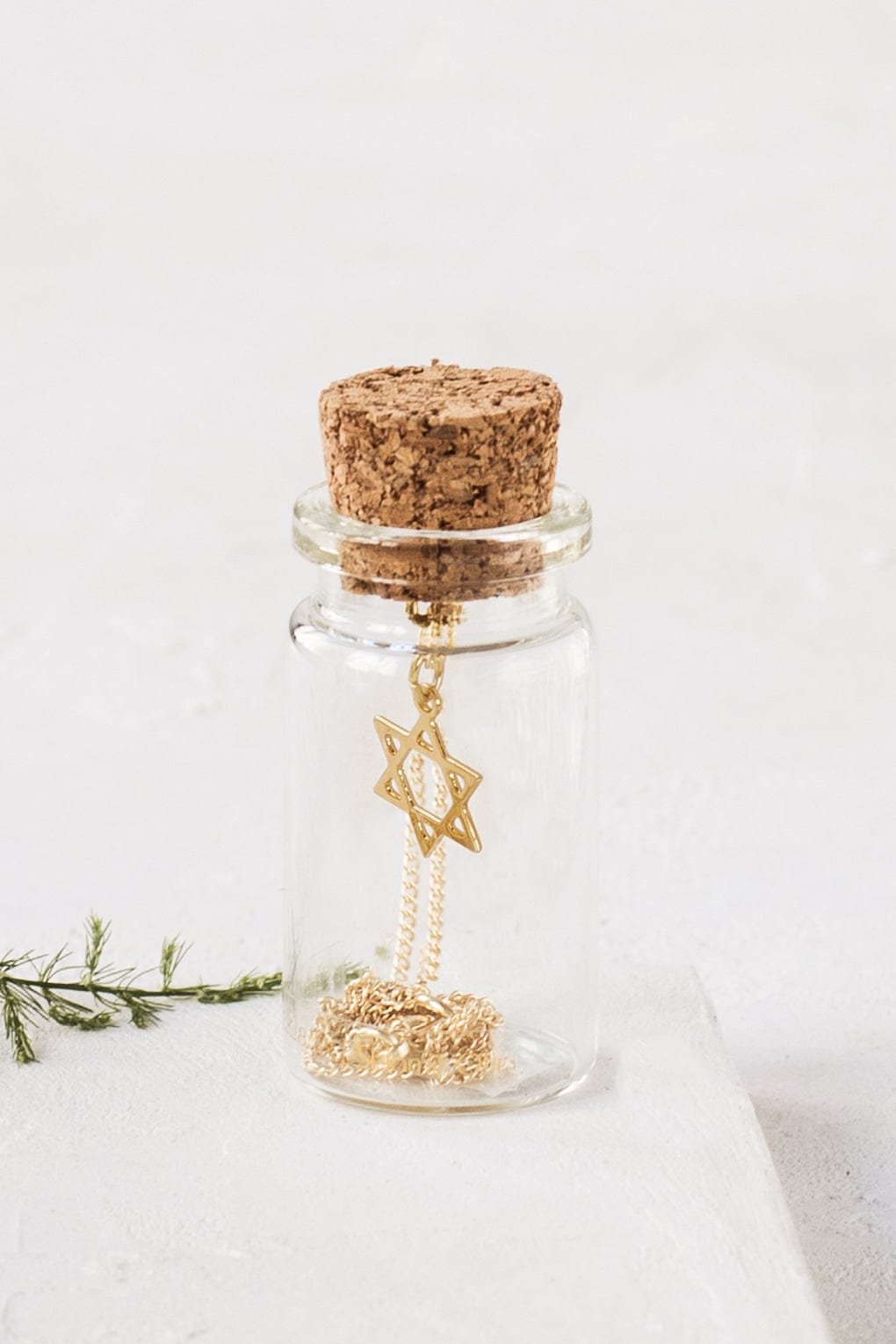 Shlomit Ofir - Tiny Star of David Necklace - Gold Vermeil - ModernTribe