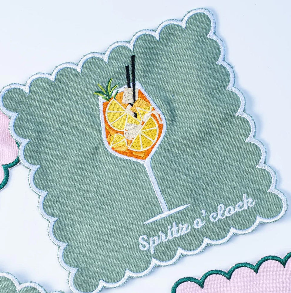 The Nosh Table - Martini Mensch Cocktail Napkins - Set of 4 - ModernTribe