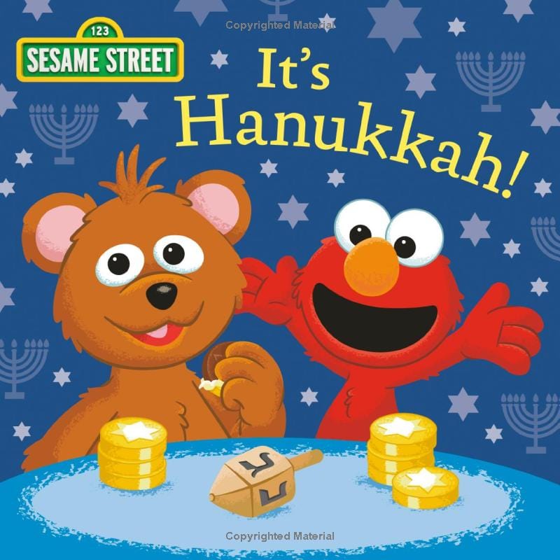 Random House - It's Hanukkah! (Sesame Street Board Books) - ModernTribe