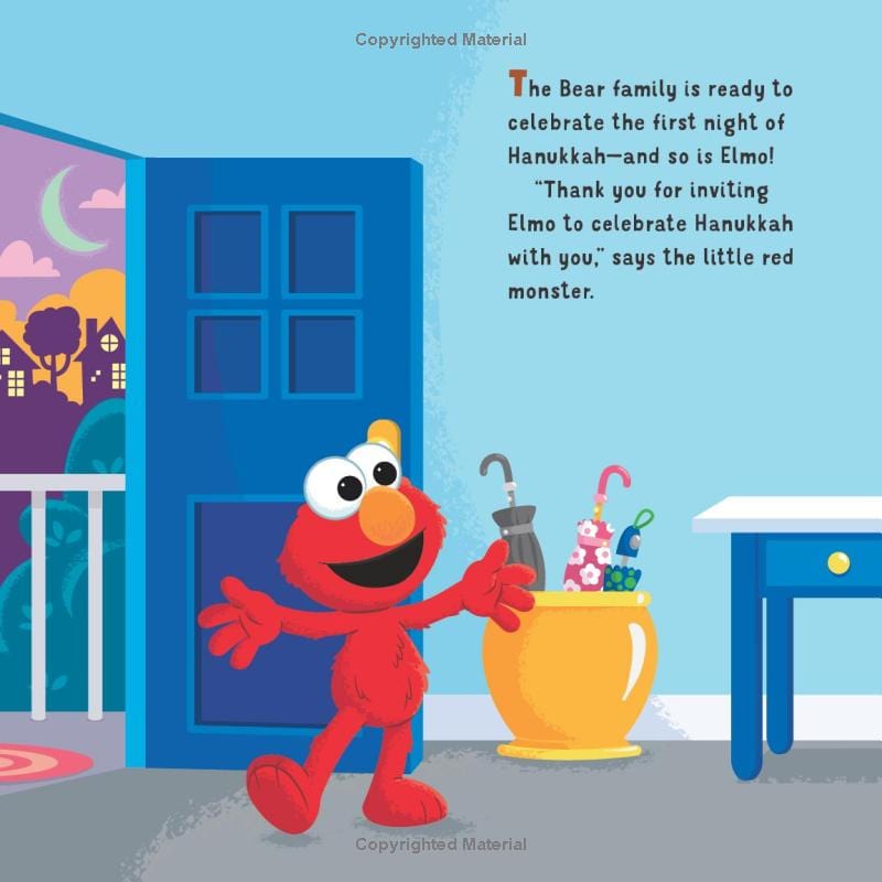 Random House - It's Hanukkah! (Sesame Street Board Books) - ModernTribe