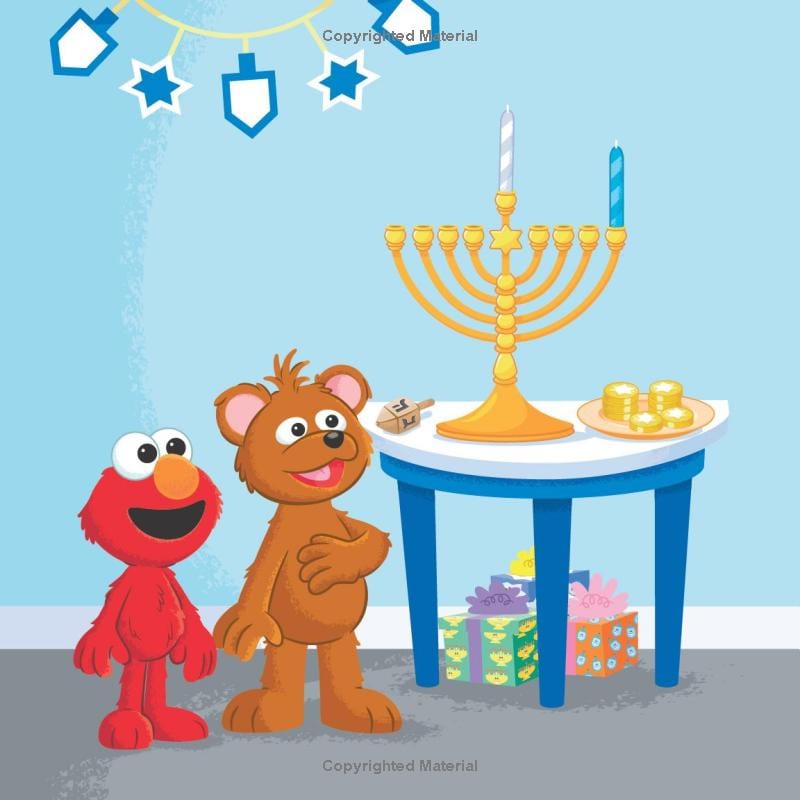 Random House - It's Hanukkah! (Sesame Street Board Books) - ModernTribe