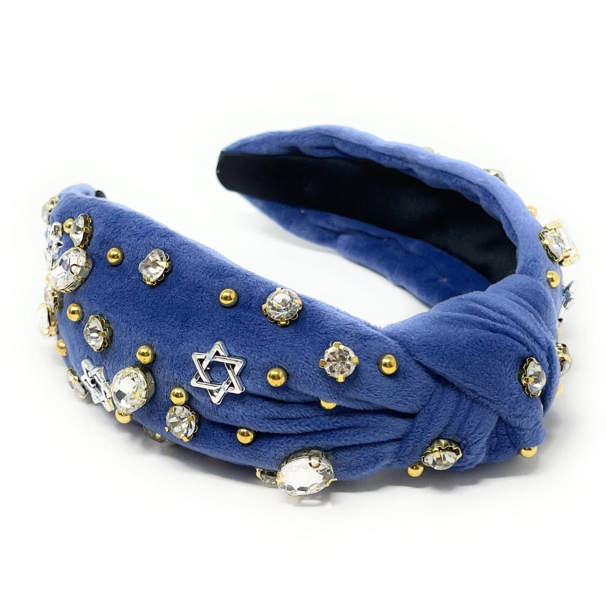 Twine and Love Headbands Star of David Jeweled Knot Headband by Twine and Love