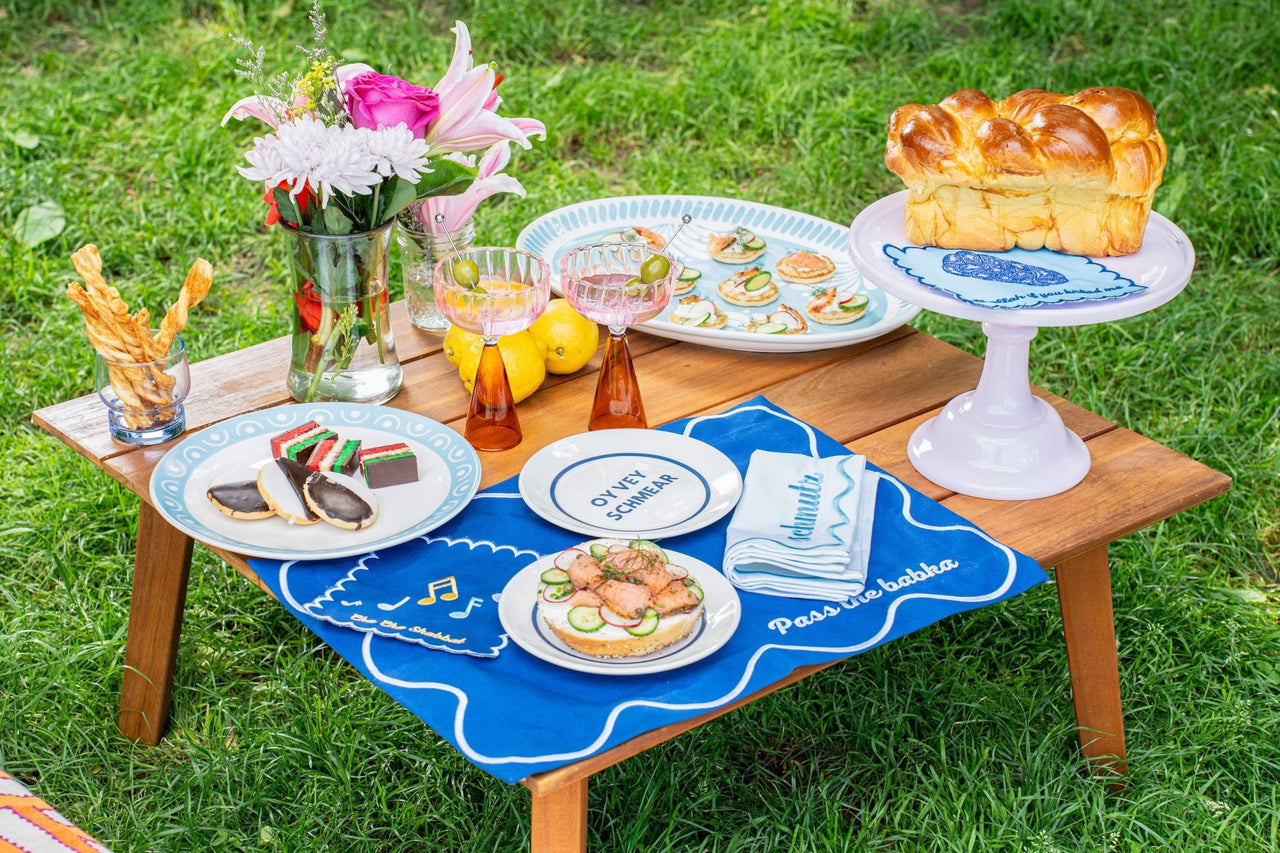 The Nosh Table - Jewish Foods Cocktail Napkins - Set of 4 - ModernTribe