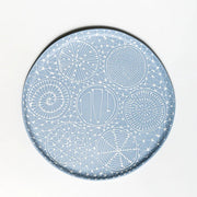Maiyan Ben Yona - Sky Blue with White Patterns Seder Dish by Maiyan Ben Yona - ModernTribe