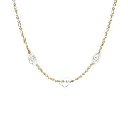 Miriam Merenfeld Jewelry Necklaces Good Luck Minis Necklace - (Sterling Silver, Gold-Plated, or Two-Tone)