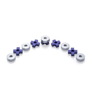 Laura Cowan Menorahs Purple Tic Tac Toe Menorah by Laura Cowan - (Choice of Color)