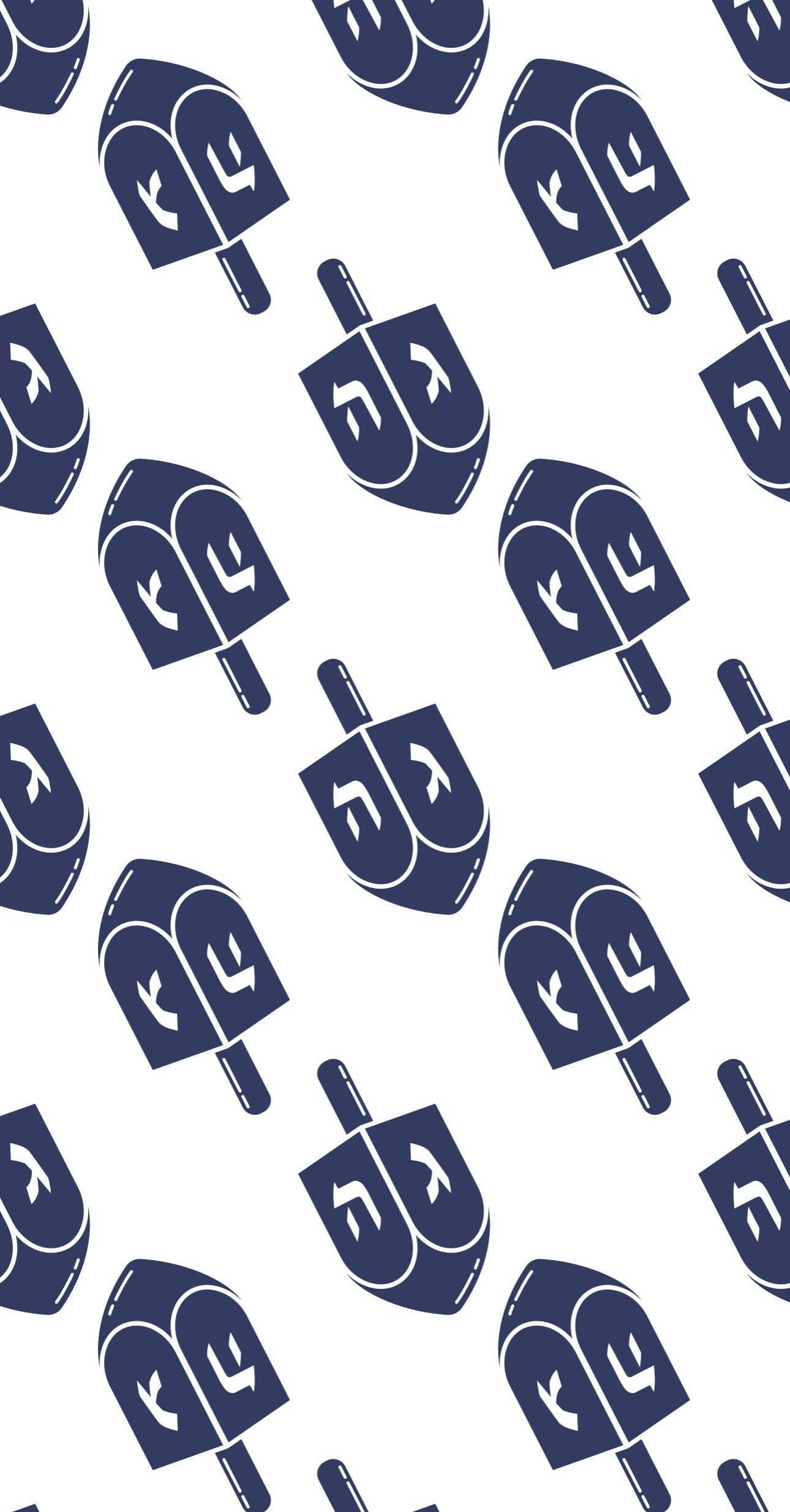 Altoonastore Napkins Denim Dreidel Guest Towels - Pack of 16