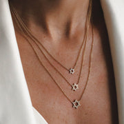 HOTCROWN - Classic Star of David Necklace - 14k Yellow, White or Rose Gold - ModernTribe