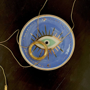 Idlewild Co. Trays Evil Eye Trinket Dish