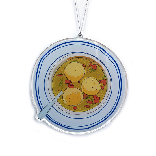 Matzah Ball Soup Ornament
