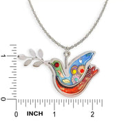 Seeka Necklaces Message of Peace Dove Necklace in Sunrise by Seeka