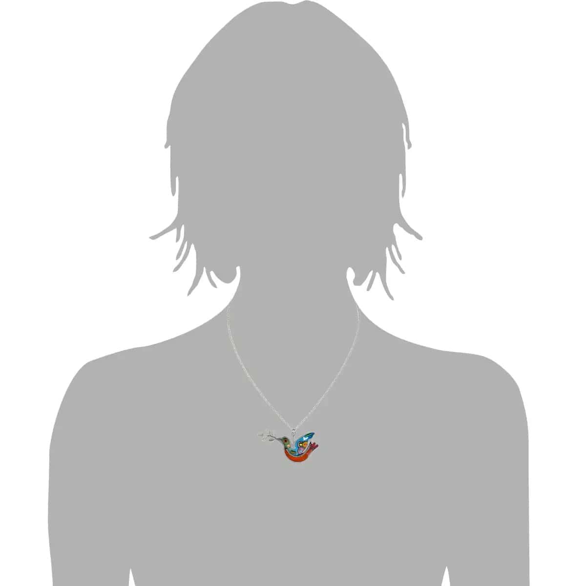 Seeka Necklaces Message of Peace Dove Necklace in Sunrise by Seeka