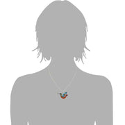 Seeka Necklaces Message of Peace Dove Necklace in Sunrise by Seeka