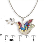 Seeka Necklaces Message of Peace Dove Necklace in Twilight by Seeka
