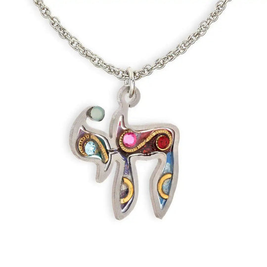 Gold Swirl Chai Necklace by Seeka