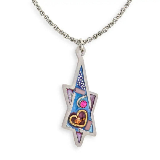 Beloved Star of David Necklace in Wisteria by Seeka