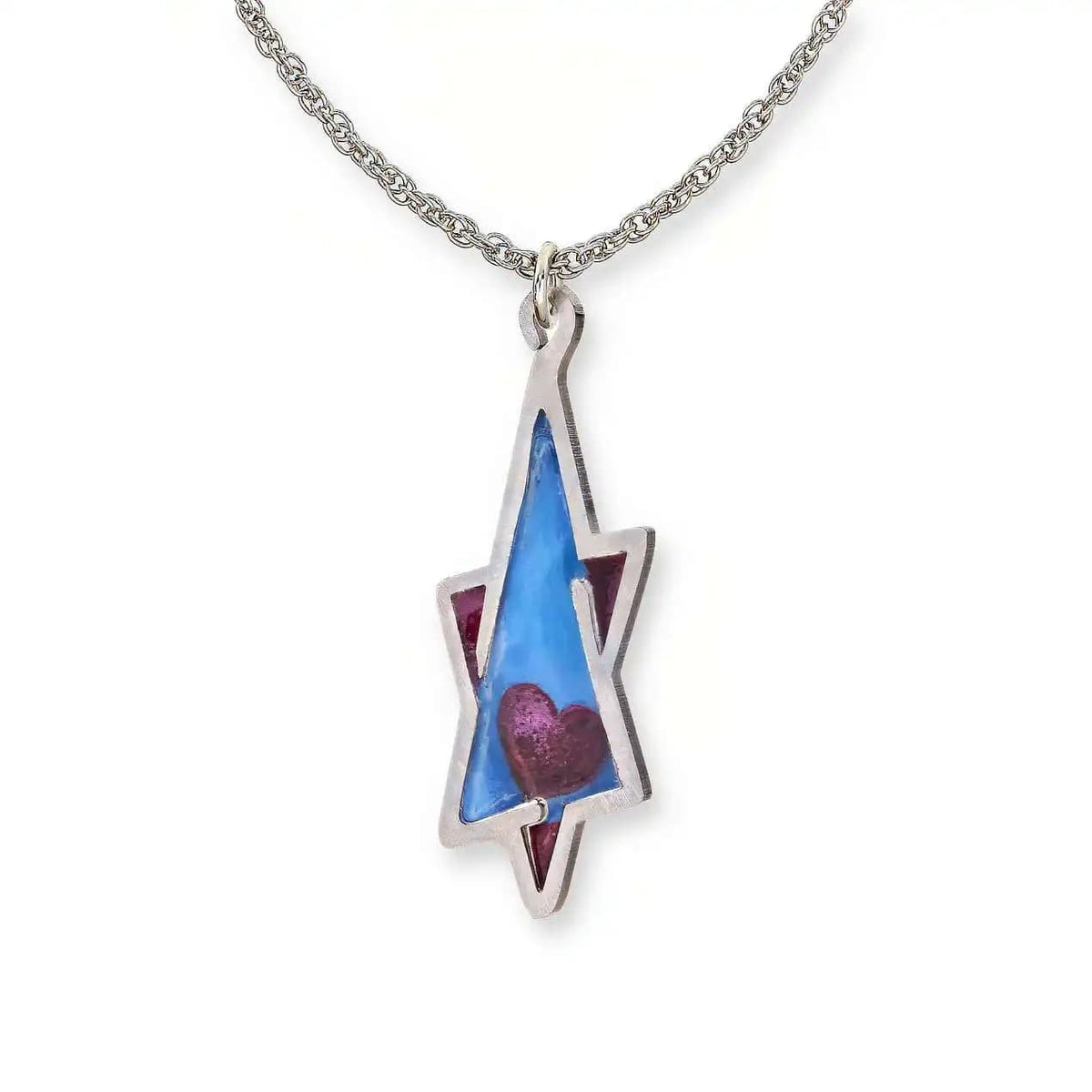 Seeka Necklaces Beloved Star of David Necklace in Wisteria by Seeka