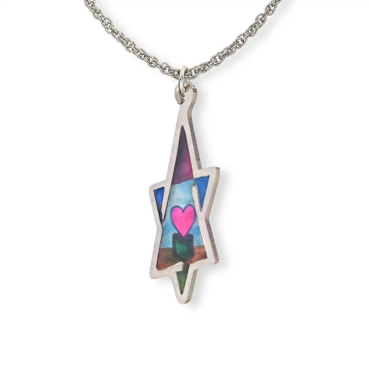 Seeka Necklaces Beloved Star of David Necklace in Rose by Seeka