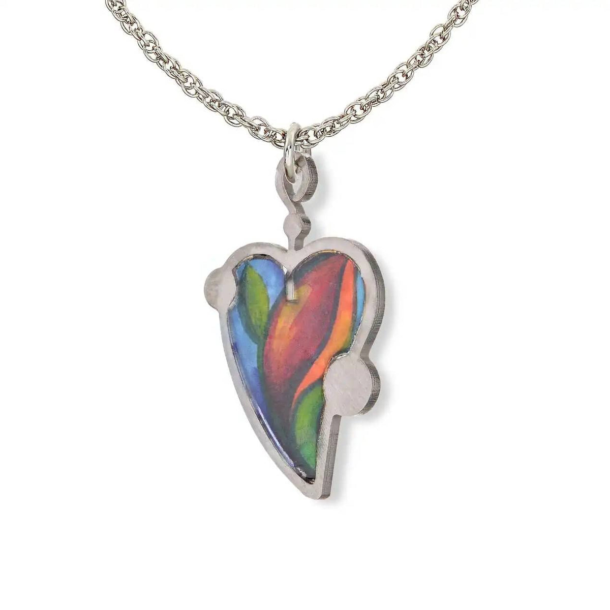 Seeka Necklaces Full Heart Chai Necklace in Copper by Seeka