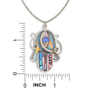 Seeka Necklaces Gathered Treasures Hamsa Necklace by Seeka