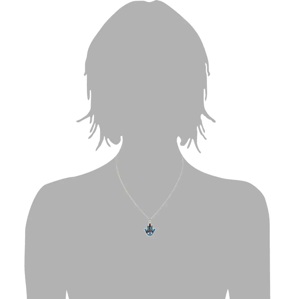 Seeka Necklaces Still Waters Hamsa Necklace by Seeka