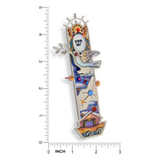 Seeka Mezuzahs Dawn Rising Dove Mezuzah by Seeka