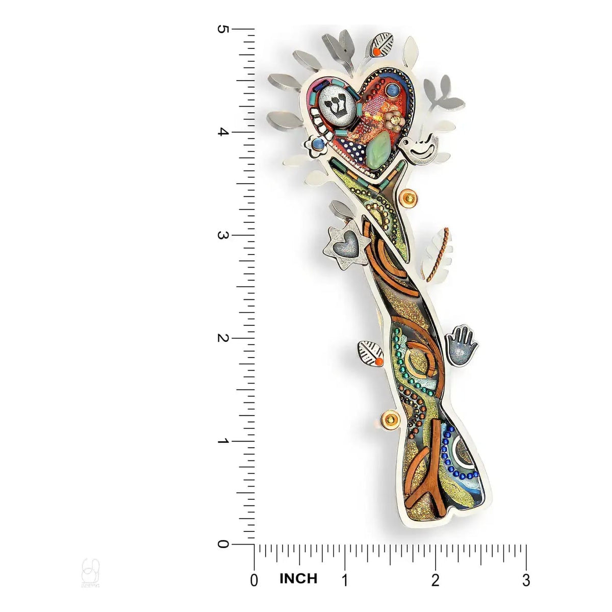 Seeka Mezuzahs Love First Tree of Life Mezuzah by Seeka