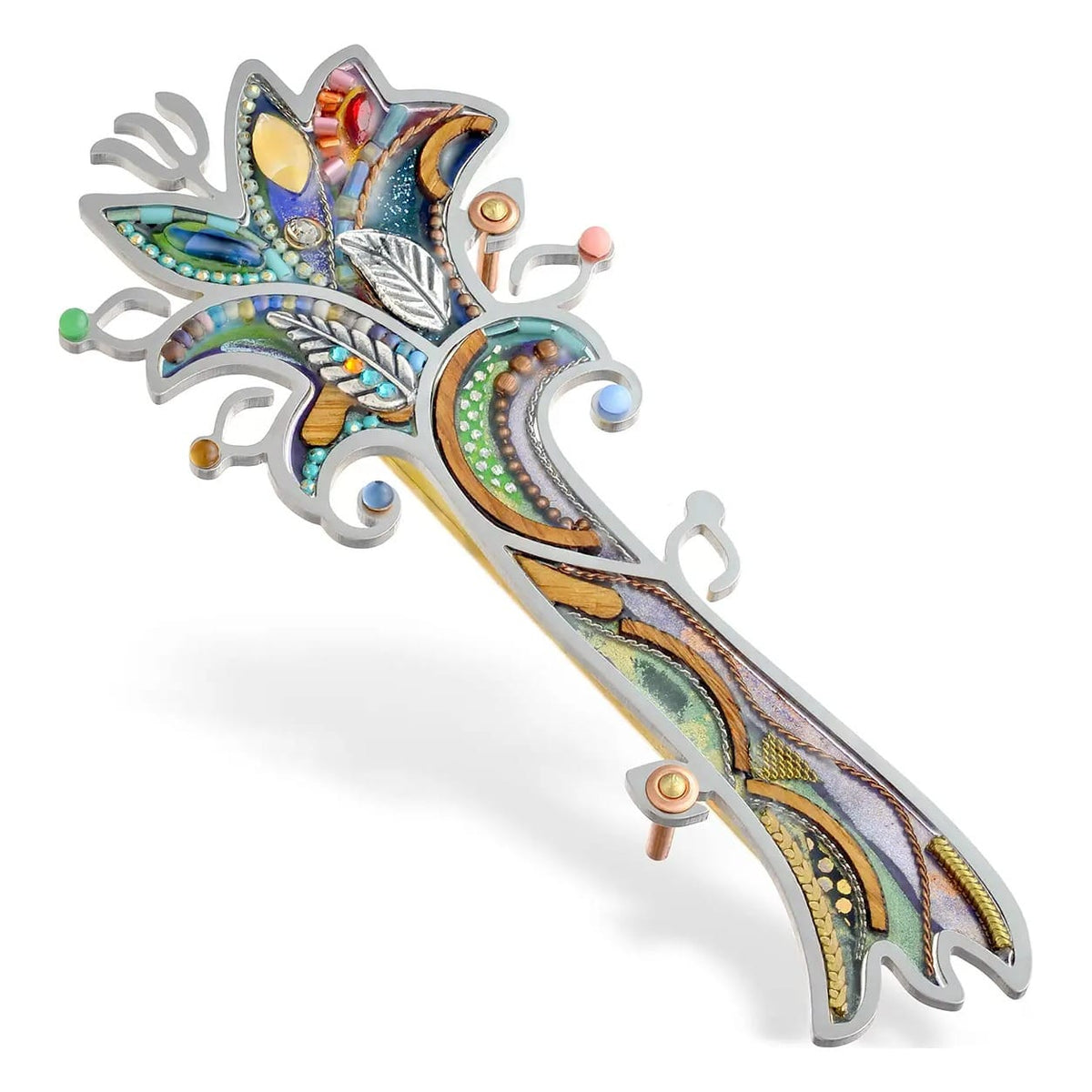 Seeka Mezuzahs Breath of Life Tree of Life Mezuzah by Seeka