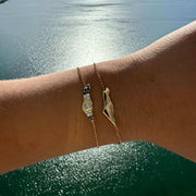 Izakov Fine Jewelry Bracelets Land of Israel Diamond and Sapphire Bracelet - 14k Yellow, White or Rose Gold