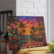 The Rabbi's Wife - Delray Beach Stained Glass Style Challah Board - ModernTribe