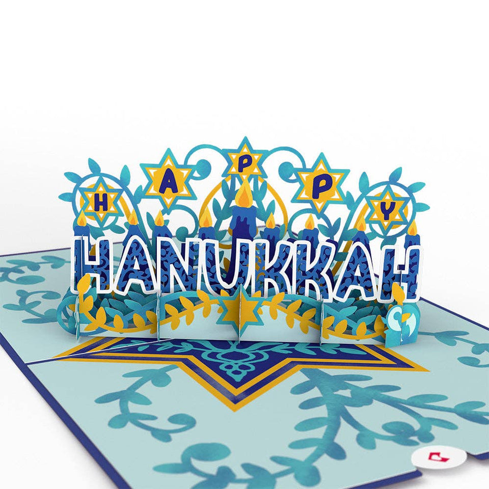 Lovepop Cards - Happy Hanukkah Pop-Up Card - ModernTribe