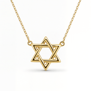 Izakov Fine Jewelry Necklaces Star of David Gold Necklace - 14k Yellow, White or Rose Gold