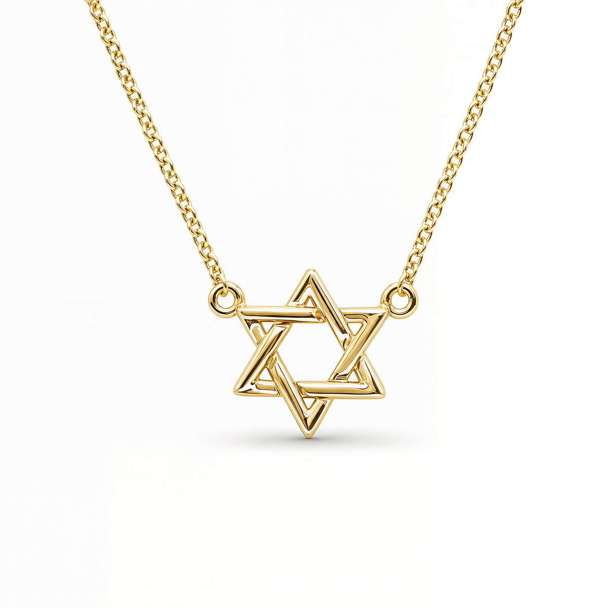 Izakov Fine Jewelry Necklaces Star of David Gold Necklace - 14k Yellow, White or Rose Gold