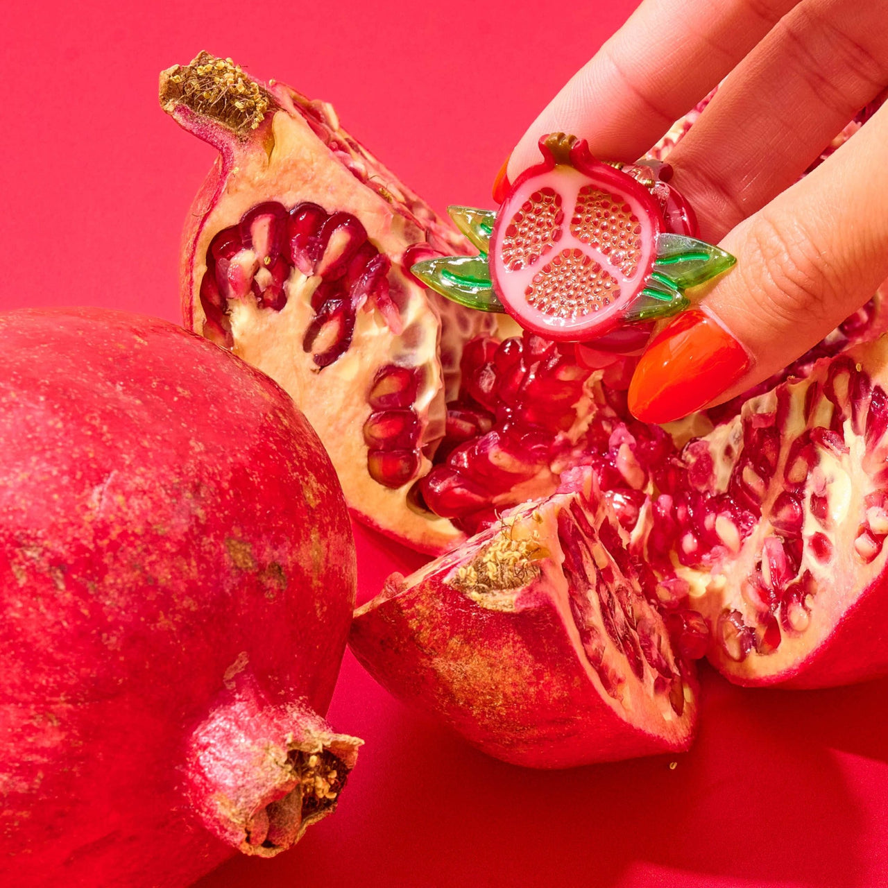 Jenny Lemons - Mini Pomegranate Hair Claw Clip - ModernTribe