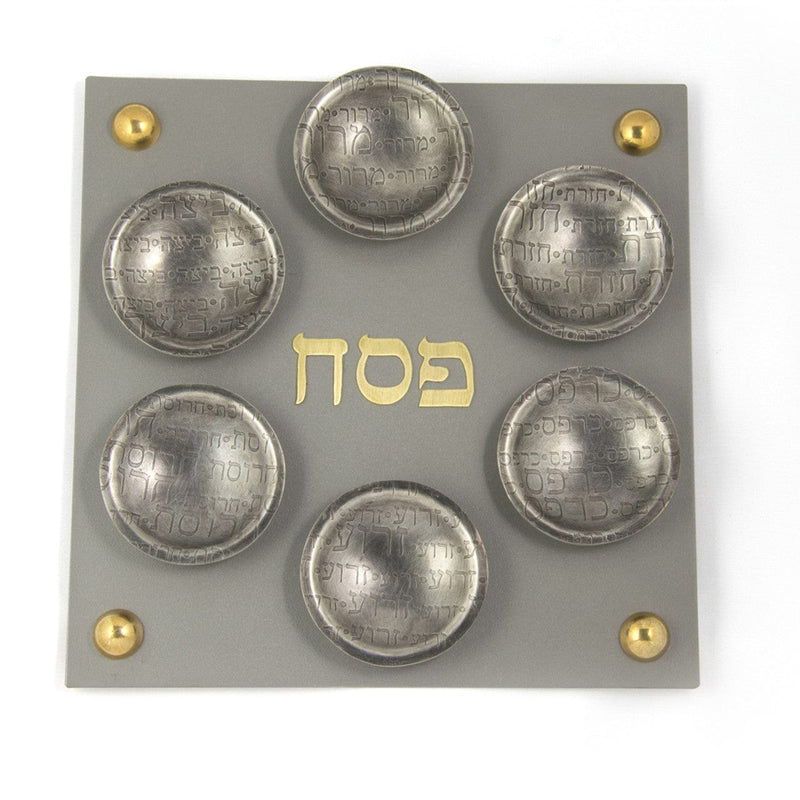 Joy Stember - Square Magnetic Seder Plate by Joy Stember - ModernTribe