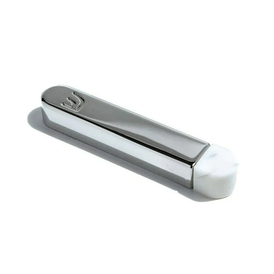 Coluna Mezuzah by Anna New York - Marble and Silver