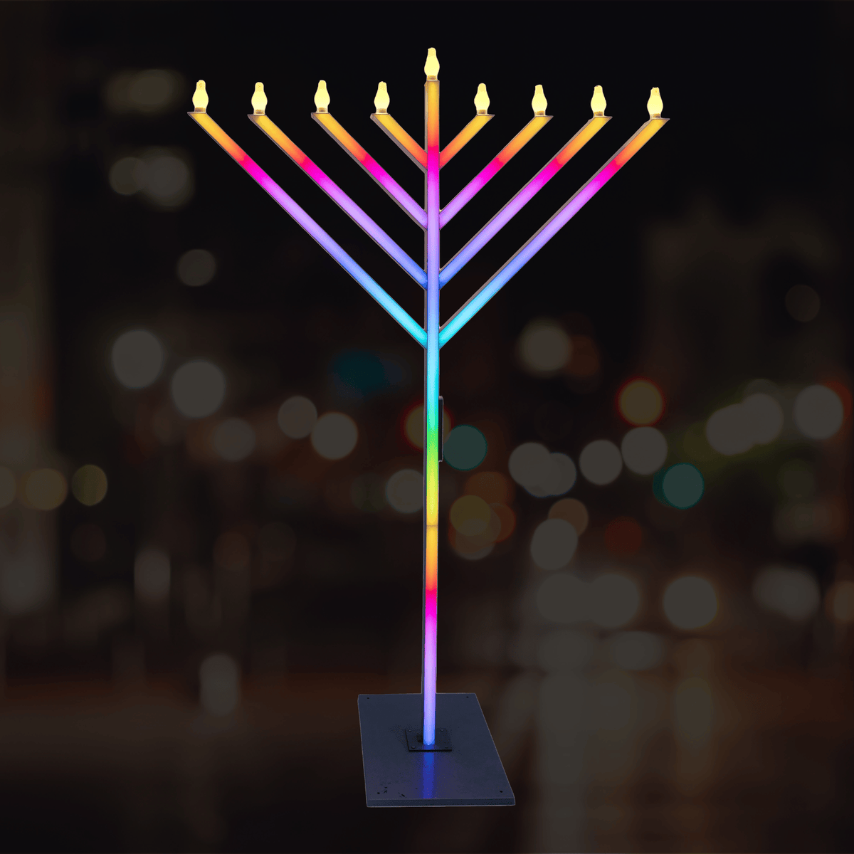 Menorah.net - Super LUX Double-Sided Menorah - 9' - ModernTribe