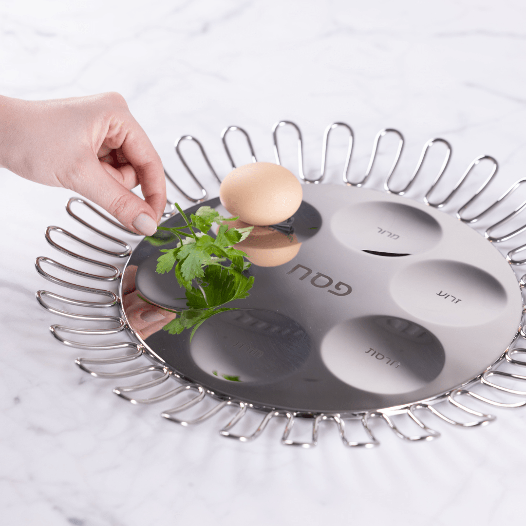 Anna New York - Coluna Dual Seder Plate by Anna New York - ModernTribe