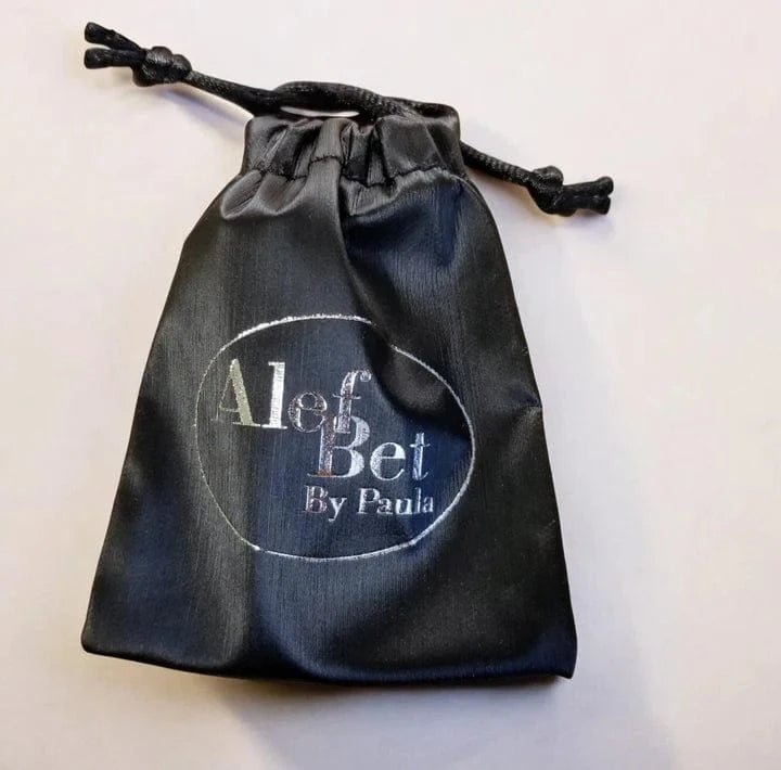 Alef Bet - 5 Glamorous Jewish Stars Necklace - Silver and 14k Gold - ModernTribe