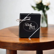 Alef Bet Earrings Diamond Star of David Huggie Hoop Earrings - 14k Yellow or White Gold