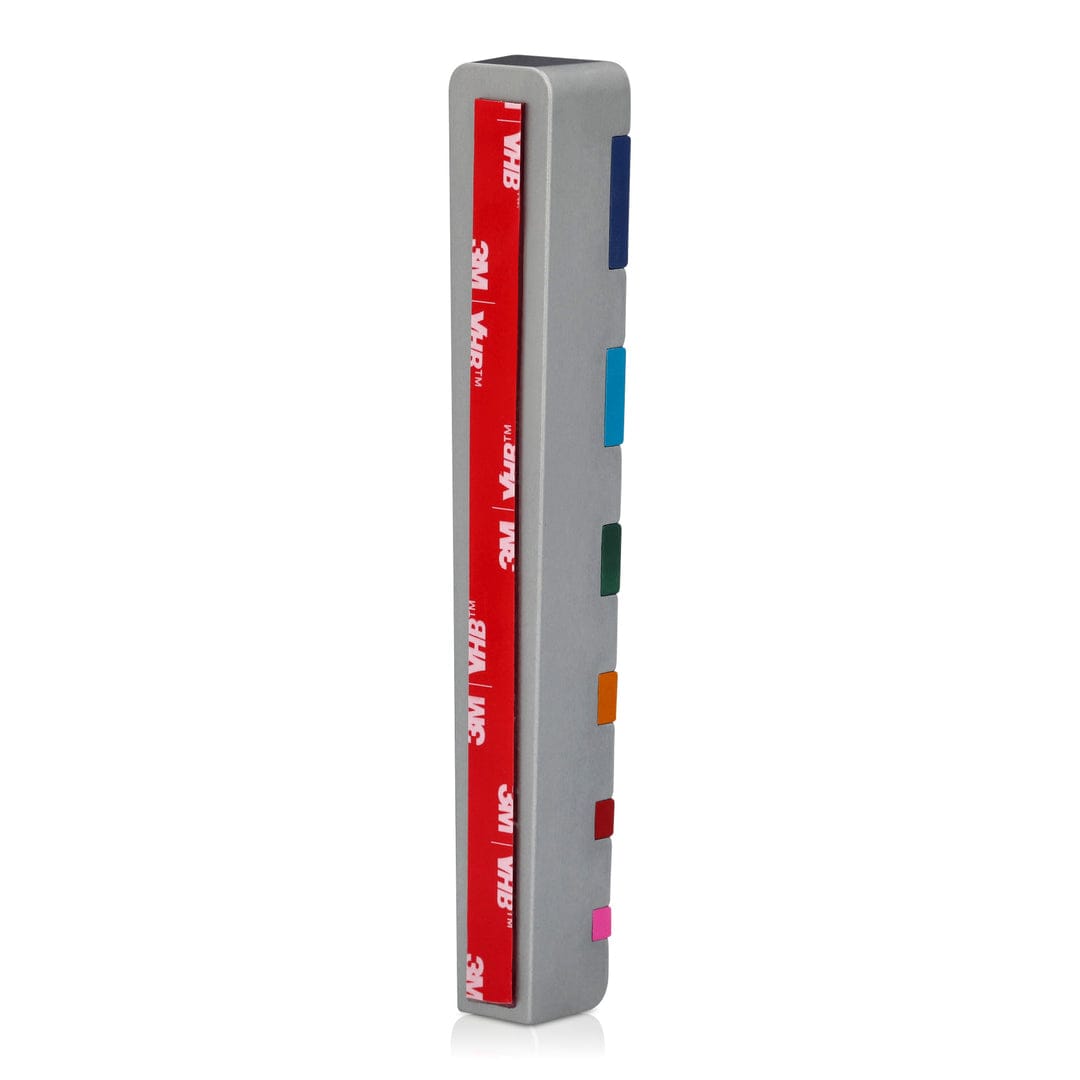 Akilov - Modern Inlay Rainbow Mezuzah by Akilov - ModernTribe