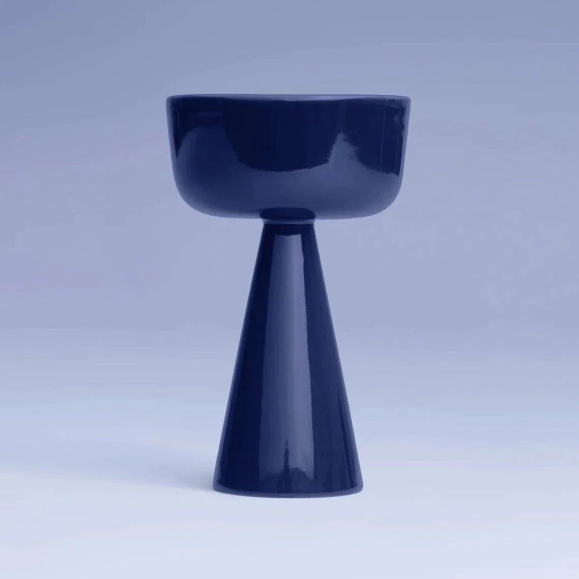 Tchotchke Judaica - Cone Kiddush Cup - Indigo - ModernTribe