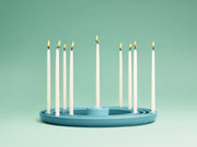 Tchotchke Judaica Menorah Ripple Menorah