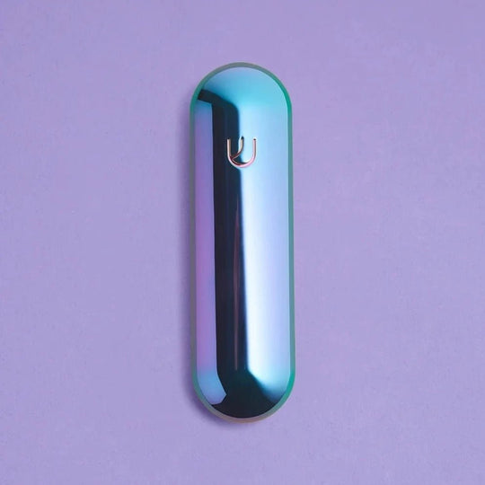 Aluminum Pill Mezuzah Case - Iridescent