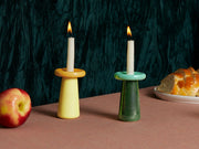 Tchotchke Judaica Candlesticks Mushroom Candlesticks