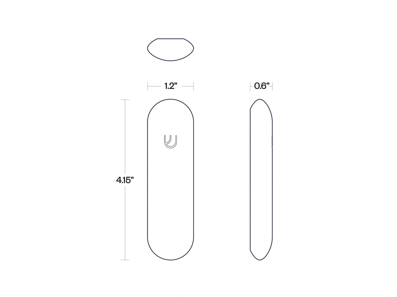 Tchotchke Judaica - Aluminum Pill Mezuzah Case - Rose Gold - ModernTribe